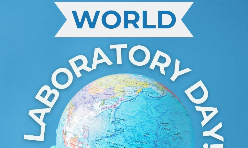 Дэлхийн лабораторийн өдөр (World Laboratory Day) нь жил бүрийн дөрөвдүгээр сарын 23-ны өдөр тохиодог бөгөөд шинжлэх ухаан, судалгаа шинжилгээ, чанарын хяналтын салбарт ажиллаж буй лабораторийн мэргэжилтнүүдийн нийгэмд оруулж буй хувь нэмэр, тэдний үүрэг, ач холбогдлыг олон нийтэд таниулах зорилготой юм.  